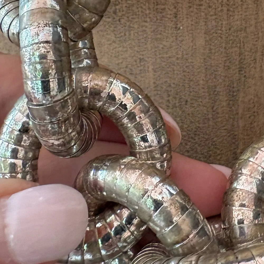 Chunky Silver Chain Necklace - Picture 3 of 8